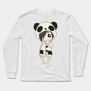 Panda Girl Long Sleeve T-Shirt